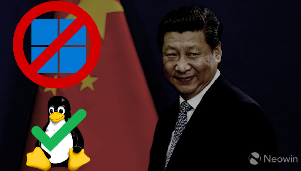 รัฐบาลจีนประกาศเลิกใช้ Windows และหันมาสนับสนุนการใช้ Linux แทน
